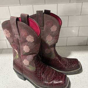 Womens Floral Cowboy Boots